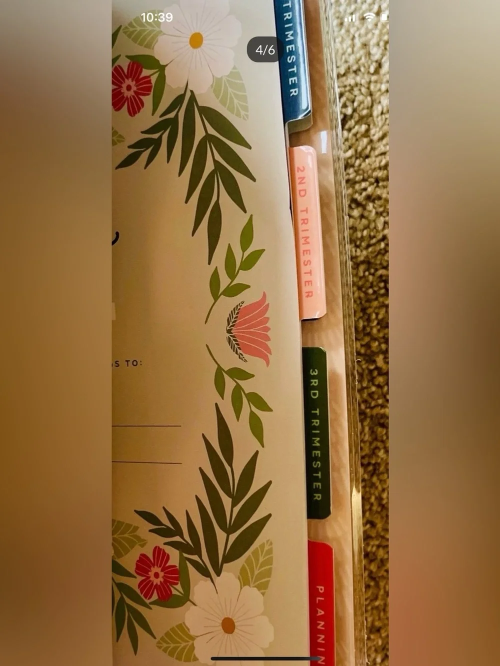 The Happy Planner Yellow Daisy Floral Planner plus 2 sets of accessories~New